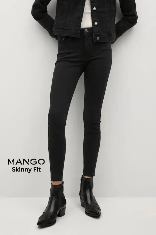 MANGO ISA Cropped Skinny Jeans - Smgarment's
