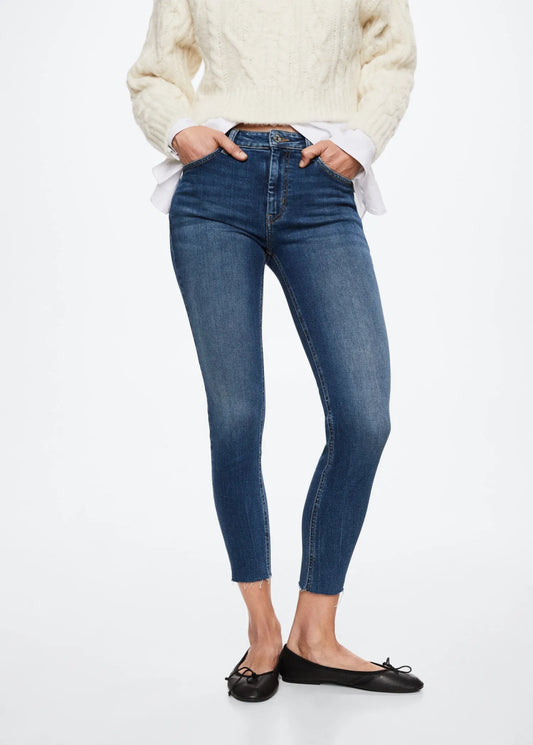 MANGO ISA Skinny Cropped Jeans - Smgarment's