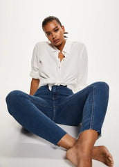 MANGO ISA Skinny Cropped Jeans - Smgarment's