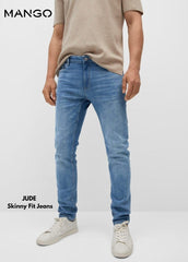 MANGO Jude Medium Wash Skinny Jeans - Smgarment's