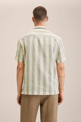 MNG Mens Striped Regular Fit Shirt