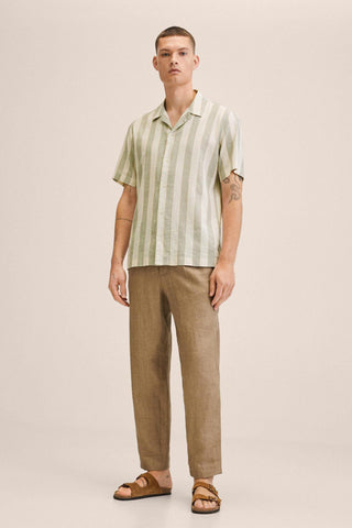 MNG Mens Striped Regular Fit Shirt