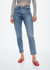 MANGO Mom Comfort High - Rise Jeans - Smgarment's