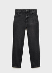 MANGO Mom High Waist Jeans - Smgarment's