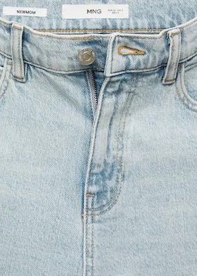 Mango Newmom comfort high - rise jeans - Smgarment's
