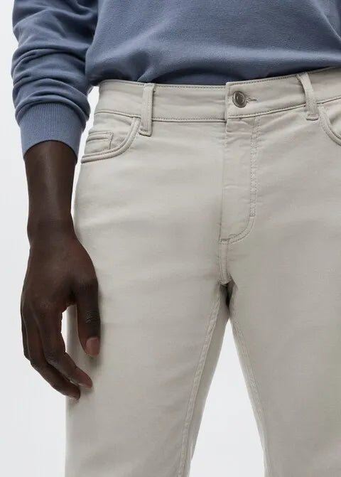 MANGO Slim Fit Coloured Jeans - Smgarment's