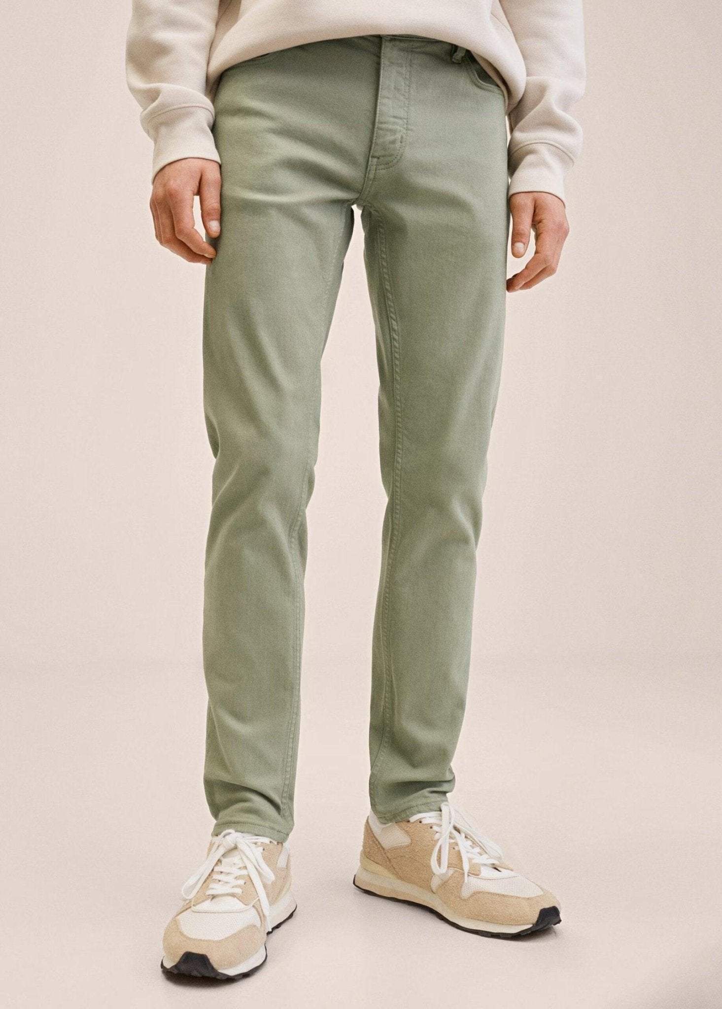 MANGO SLIM FIT COLOURED JEANS - SMgarment's