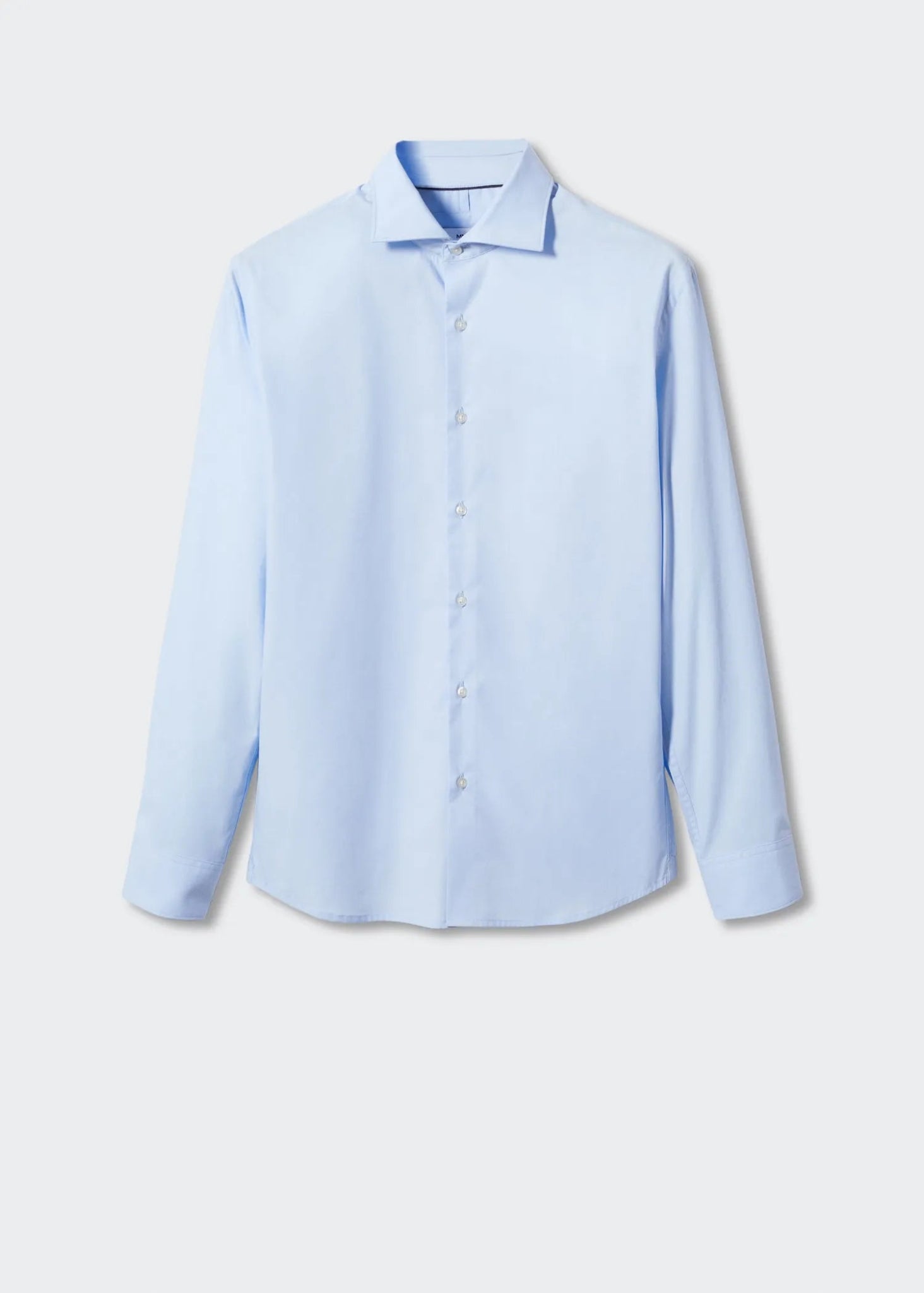 MANGO Slim Fit Stretch Cotton Shirt - SMgarment's