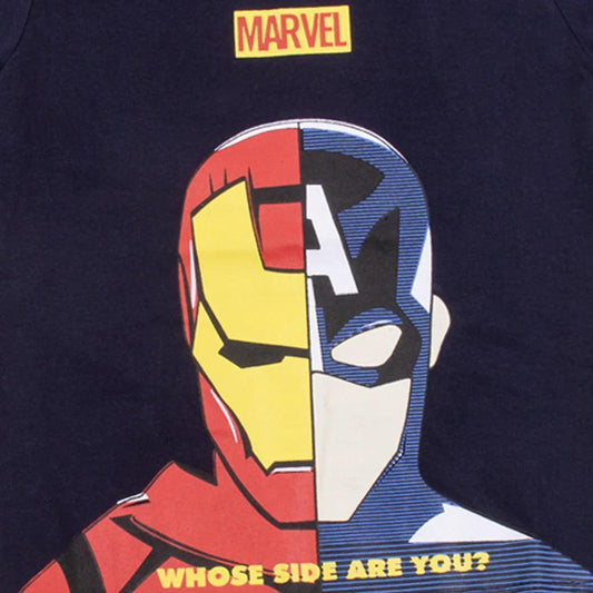 Marvel Whose Side Are You Print T-Shirt - SMgarment's