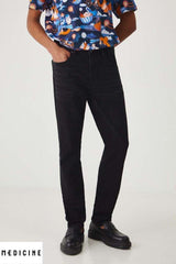 MEDICINE Slim Jeans With A Washed Effect - SMgarment's