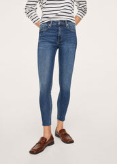 Medium waist Crop skinny Isa jeans - SMgarment's