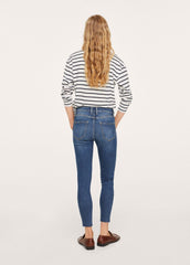 Medium waist Crop skinny Isa jeans - SMgarment's