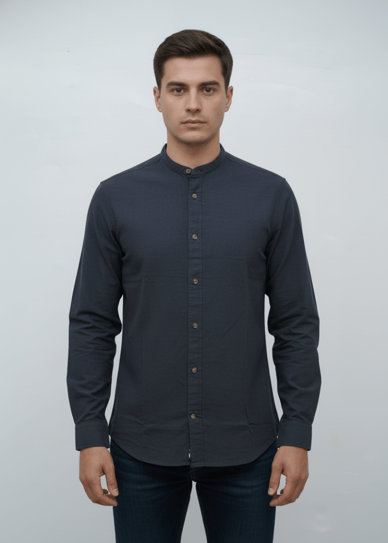 MENS BASIC LINEN SHIRT - Smgarment's