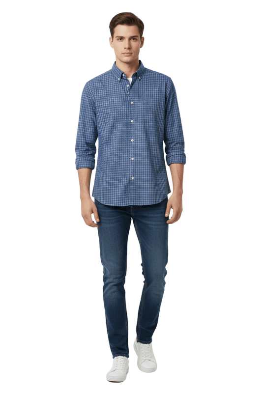 MENS CHECKED SHIRT - Smgarment's