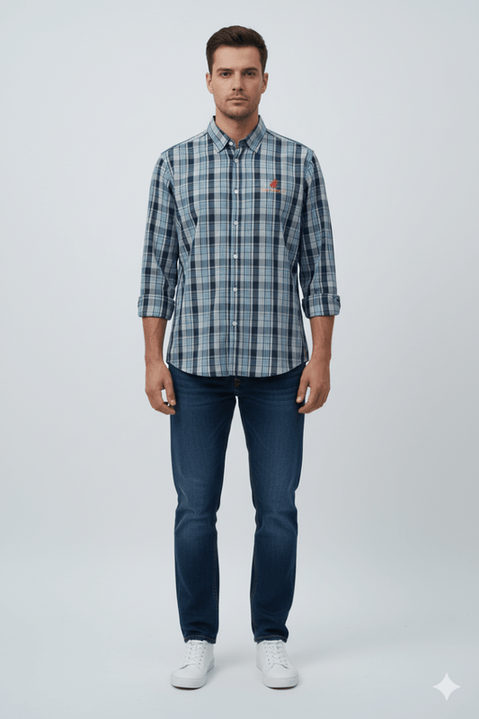 MENS CHECKERED SHIRT - Smgarment's