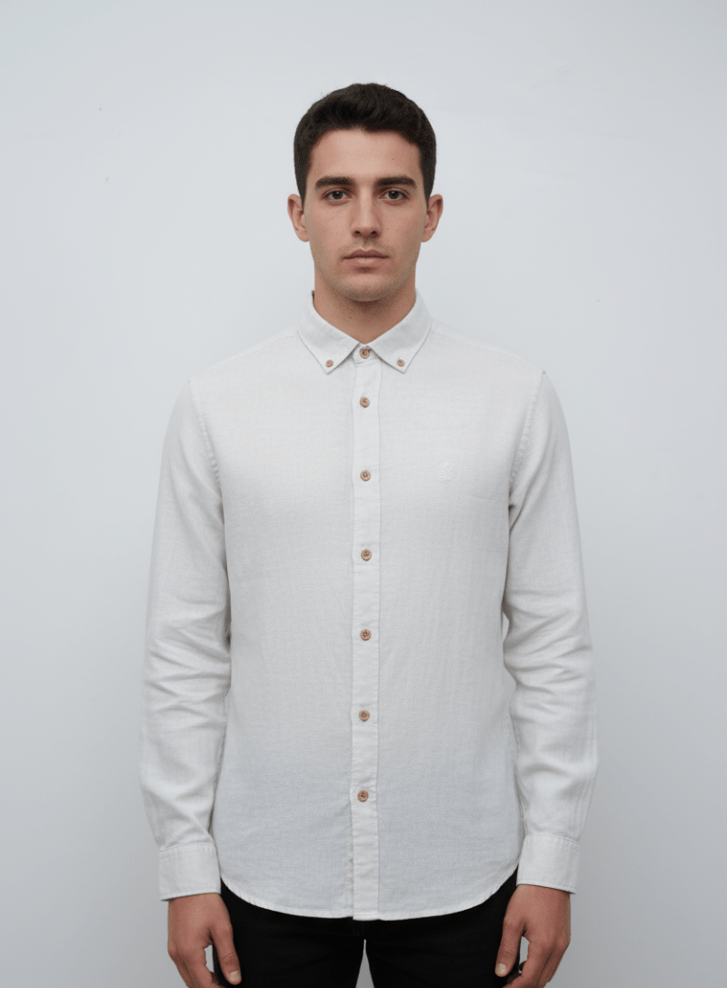 MENS CUSTOM FIT LINEN SHIRT - Smgarment's