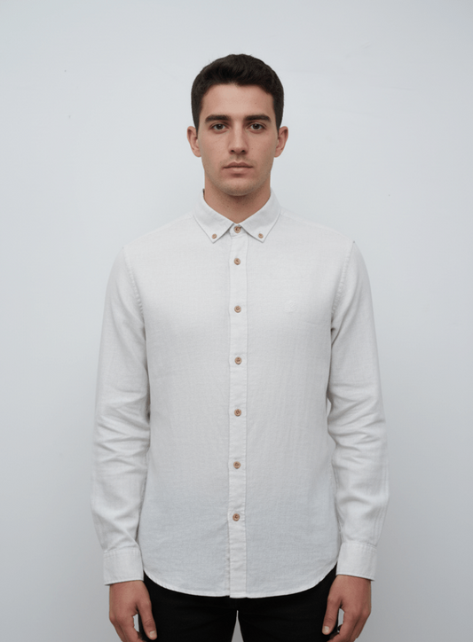 MENS CUSTOM FIT LINEN SHIRT - Smgarment's