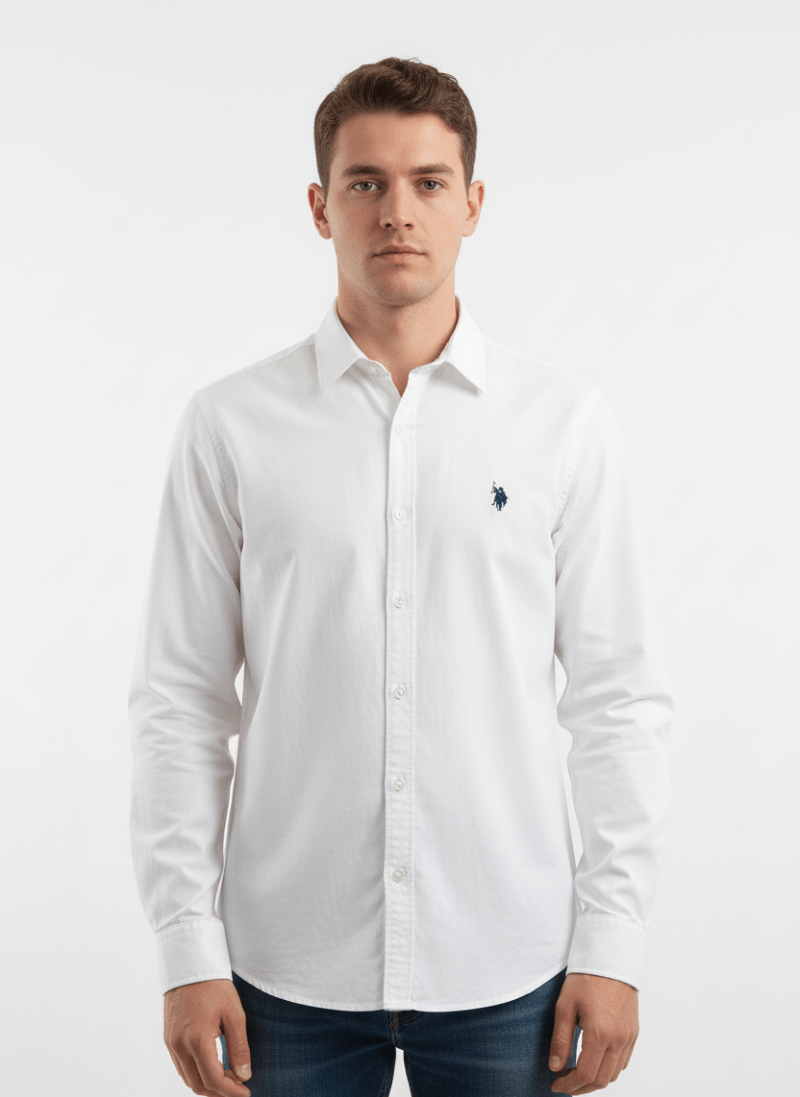 MENS PLAIN REGULAR FIT SHIRT - Smgarment's