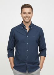 MENS PLAIN SLIM FIT SHIRT - Smgarment's