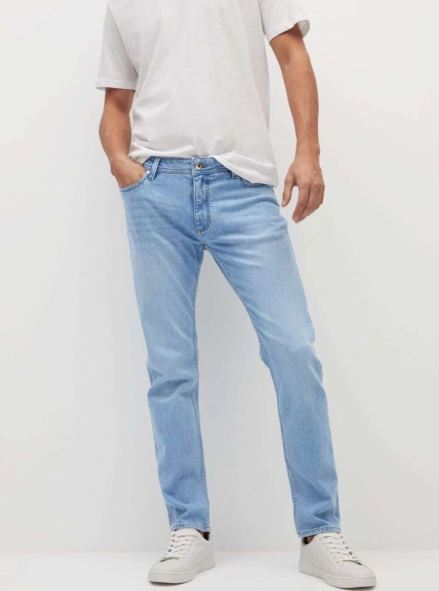 MENS SKY BLUE JEANS - Smgarment's