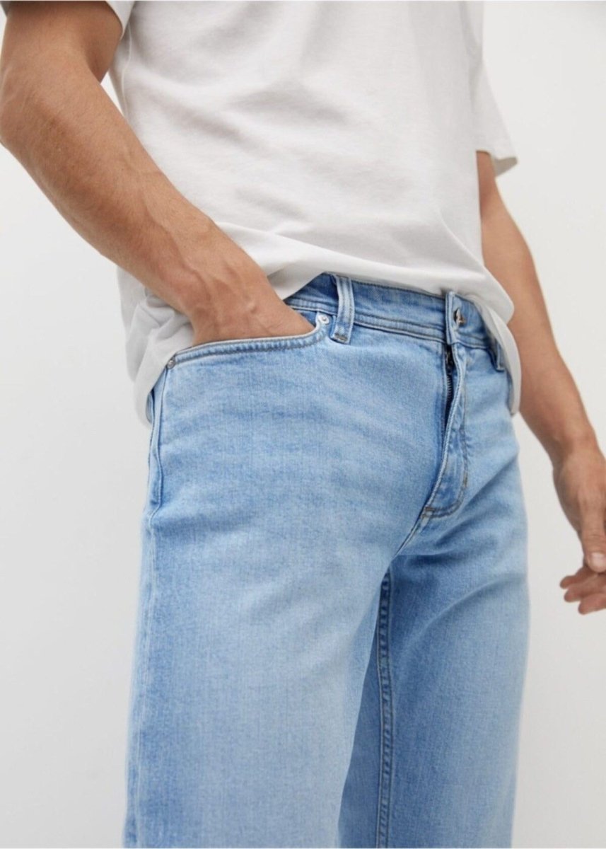 MENS SKY BLUE JEANS - Smgarment's
