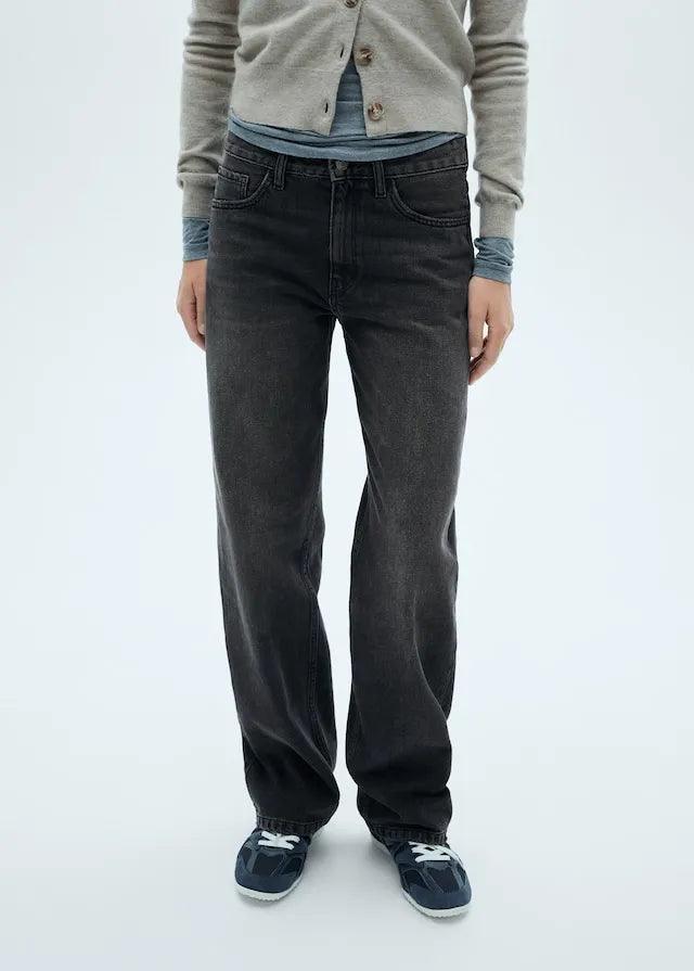 Mid - rise straight jeans - SMgarment's