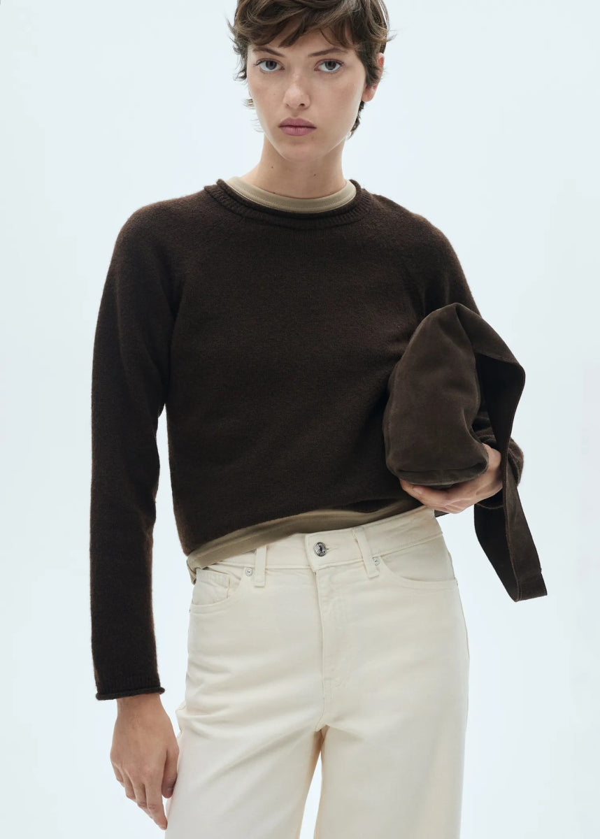 Mid waist culotte jeans - Smgarment's