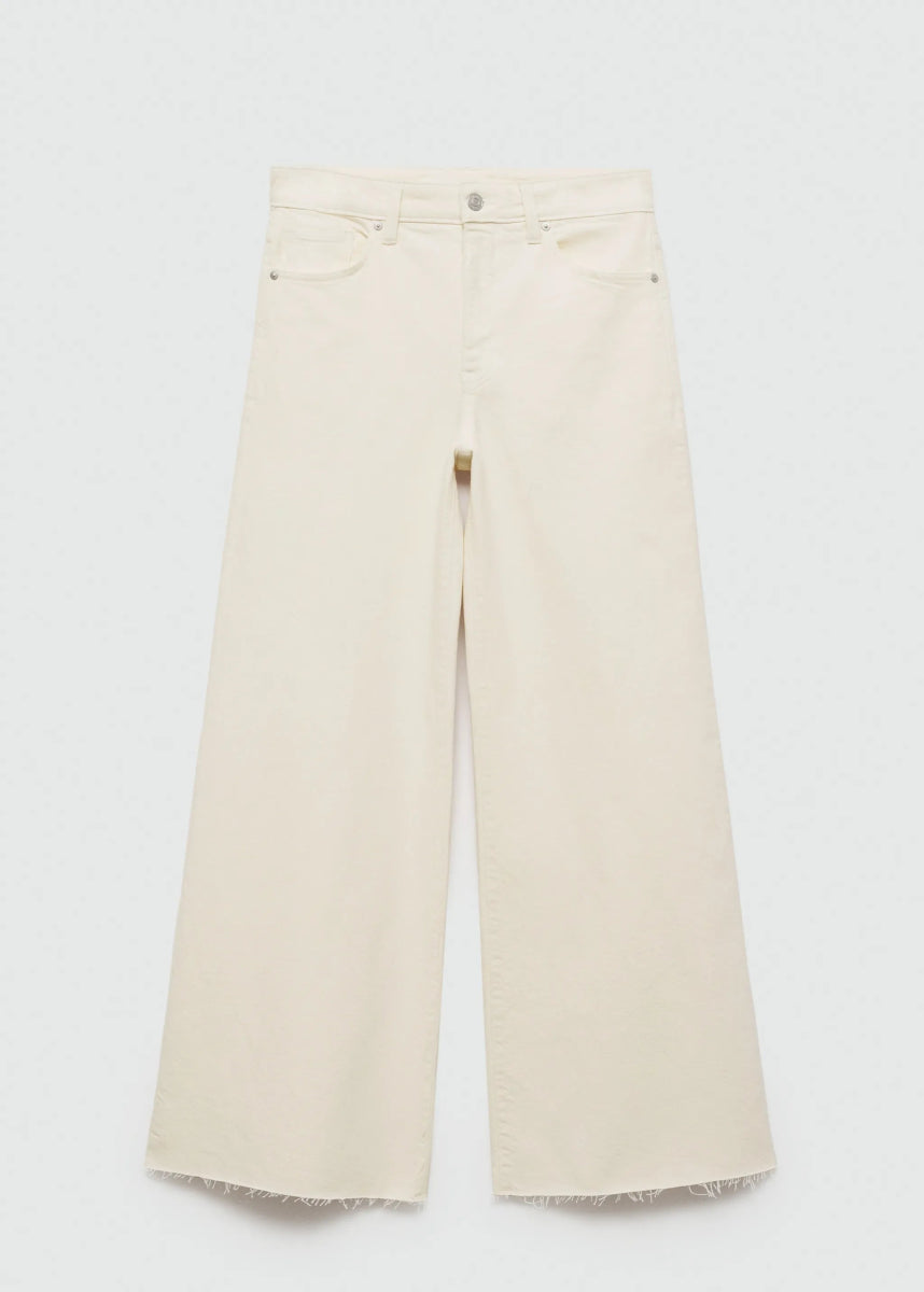 Mid waist culotte jeans - Smgarment's