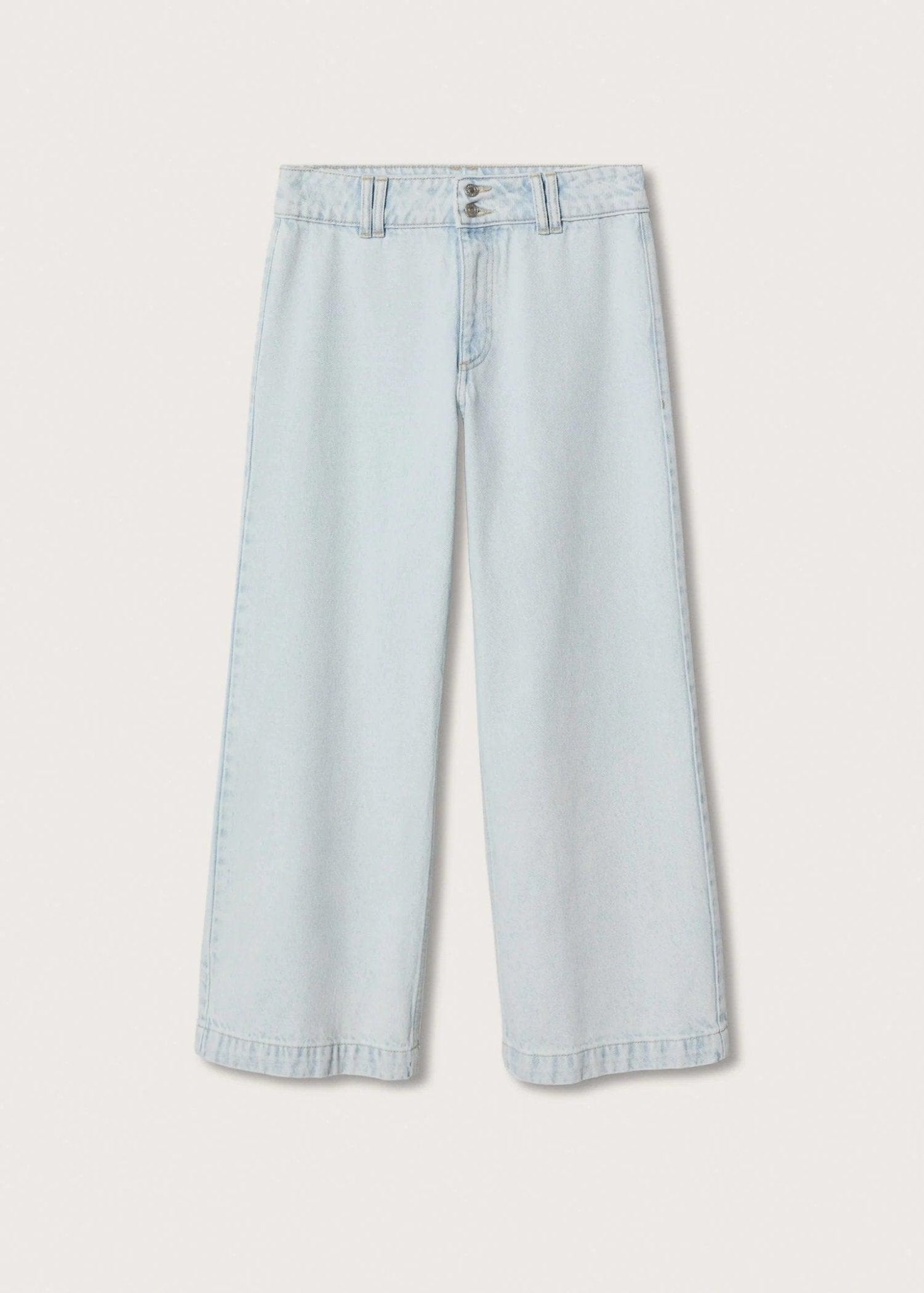 MID WAIST CULOTTE JEANS - SMgarment's