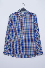 MILANO Checkered Men Twill Shirt - Smgarment's