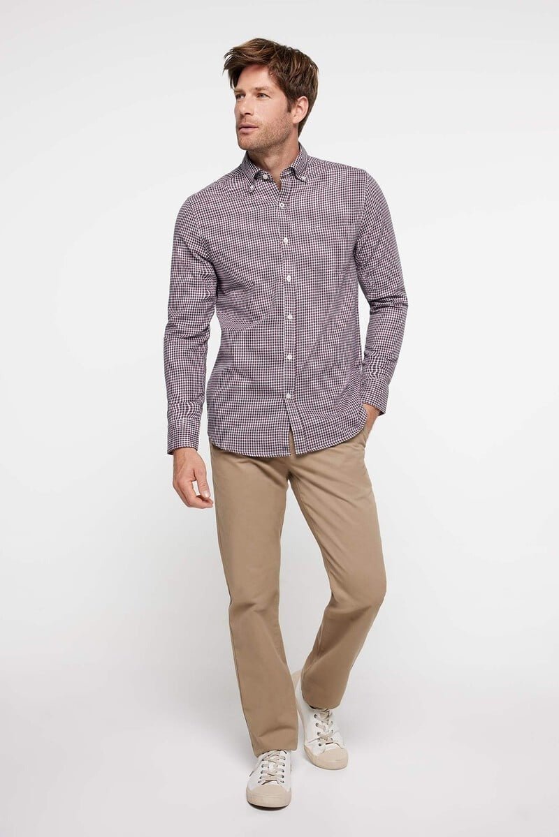 MILANO Checkered Twill Shirt - Smgarment's