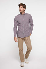 MILANO Checkered Twill Shirt - Smgarment's