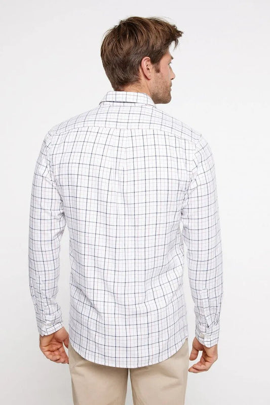 MILANO Checkered Twill Shirt - SMgarment's