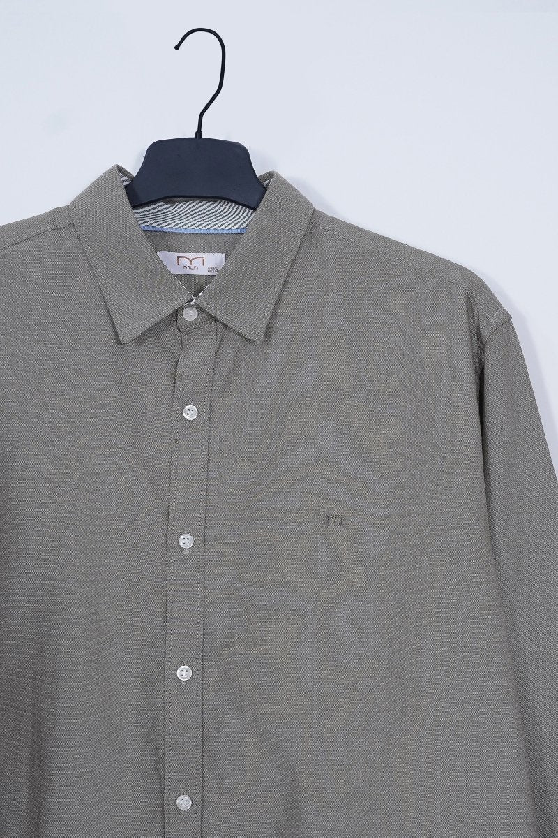 Milano Men Plain Shirt - Smgarment's