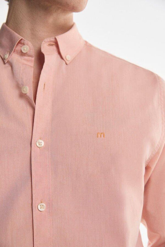 MILANO Plain Chambray Shirt - SMgarment's