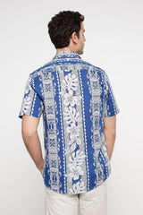 MILANO Short Printed Shirt - SMgarment's