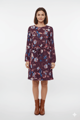 MNG WOMENS PRINTED DRESS - Smgarment's