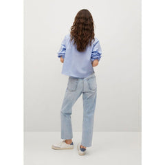 Havana Straight High-Waist Cropped Jeans