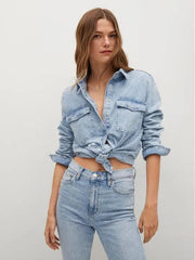 Mom elastic jeans - Women - SMgarment's