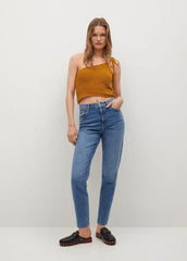 MOM - FIT HIGH WAIST JEANS - SMgarment's