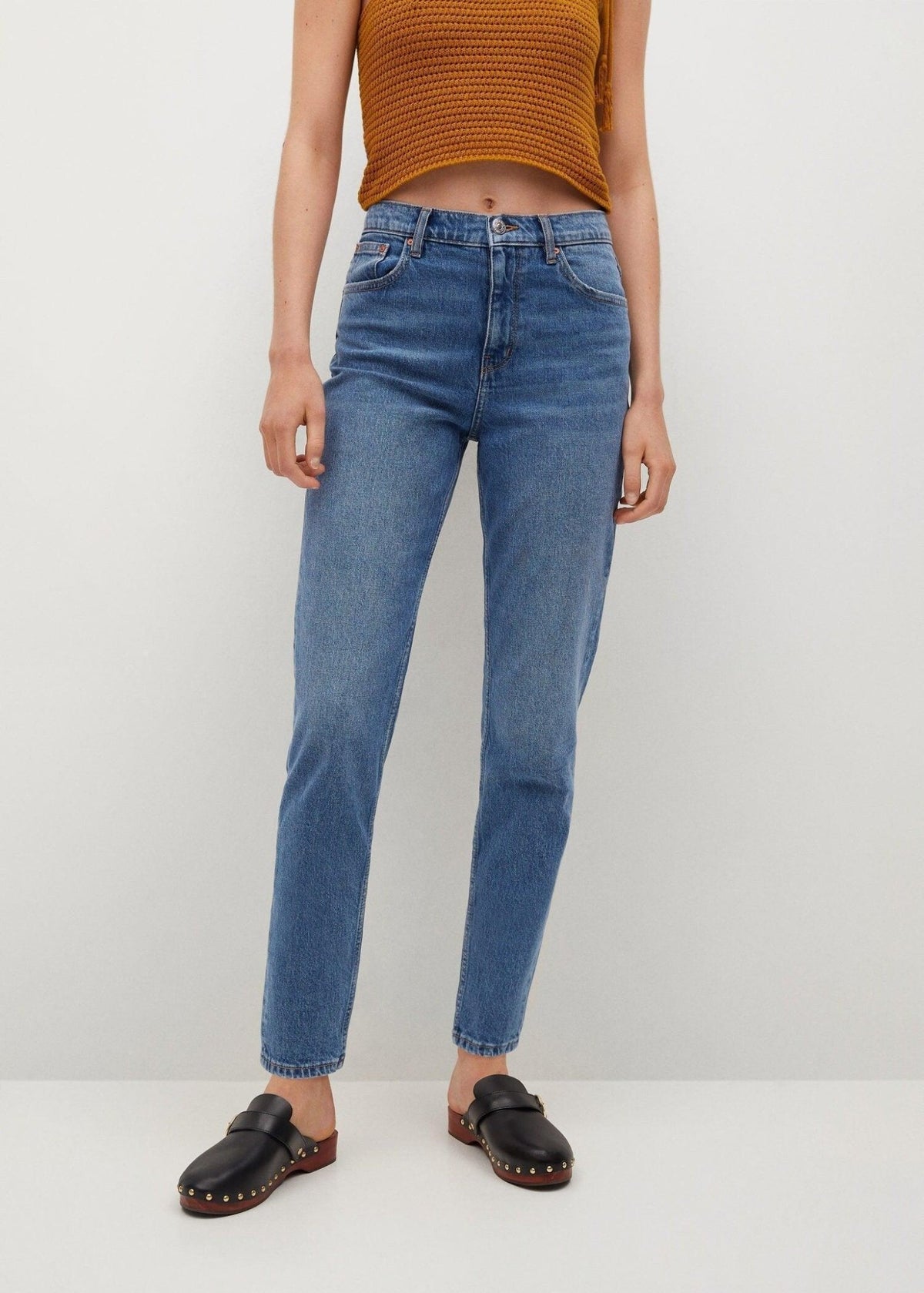 MOM - FIT HIGH WAIST JEANS - SMgarment's