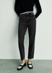 Mom high - rise jeans - SMgarment's