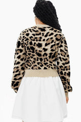 MR PRICE Leopard Print Crew Neck Knit - Smgarment's