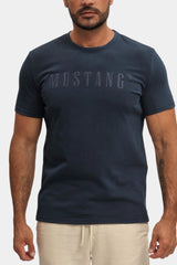 MUSTANG MENS LOGO T SHIRT