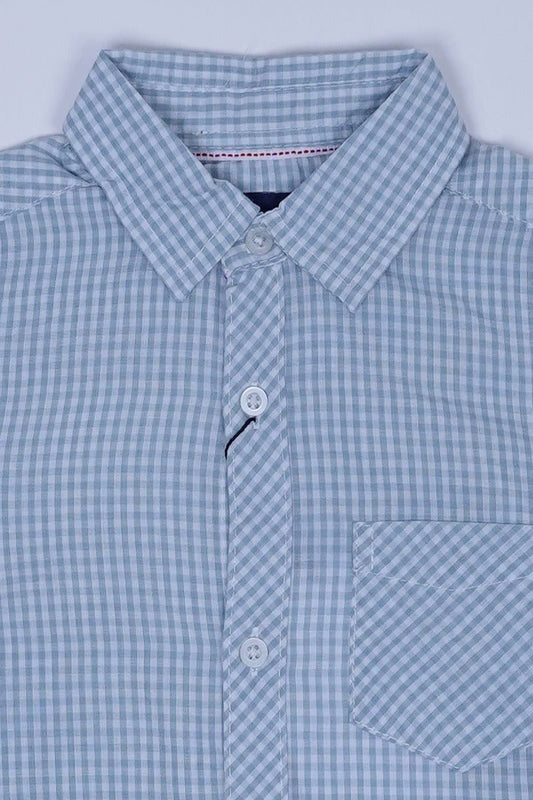 MY CHICCO KIDS CHECK SHIRT WITH POCKET - Smgarment's