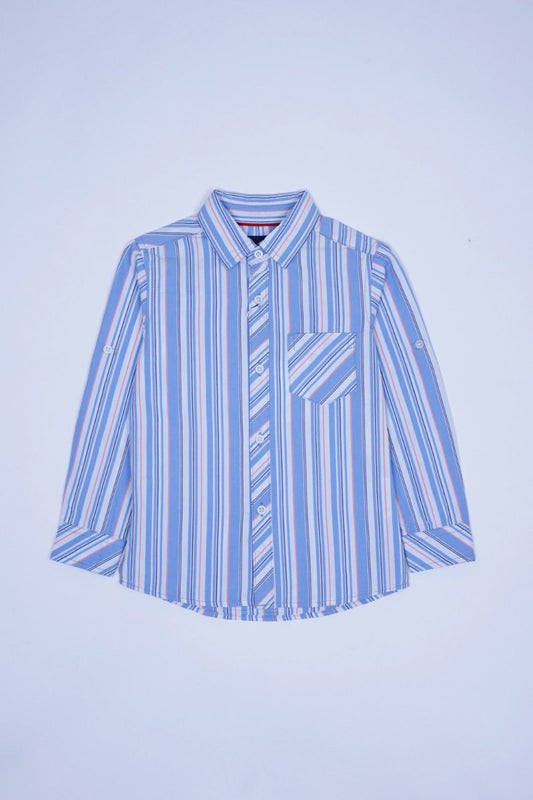 MY CHICCO KIDS LINING SHIRT WITH POCKET - Smgarment's