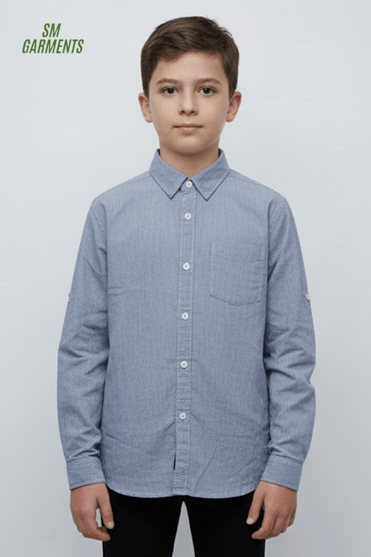 MY CHICCO KIDS LINING SHIRT WITH POCKET - Smgarment's