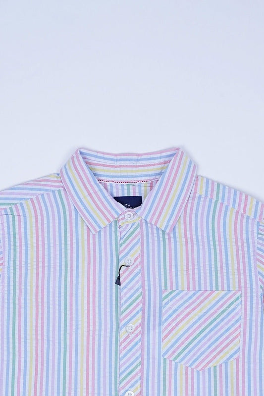 MY CHICCO KIDS LINING SHIRT WITH POCKET - Smgarment's