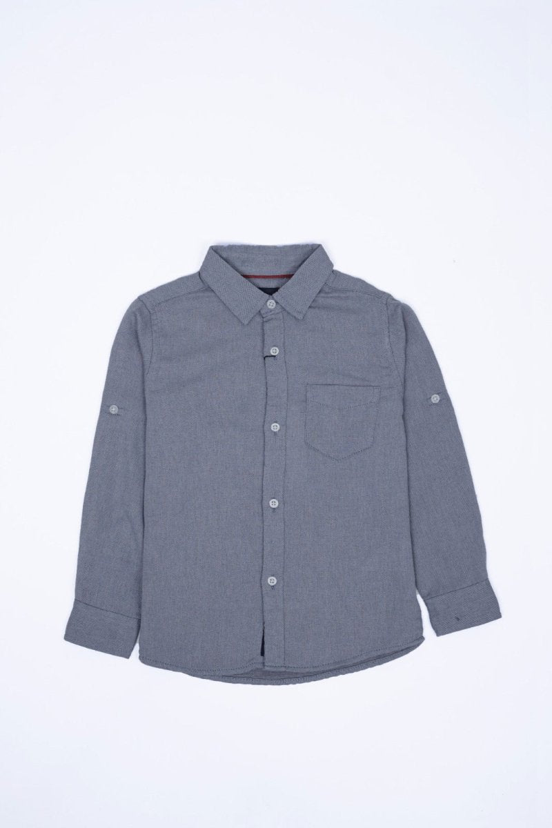 MY CHICCO KIDS PLAIN SHIRT WITH POCKET - Smgarment's