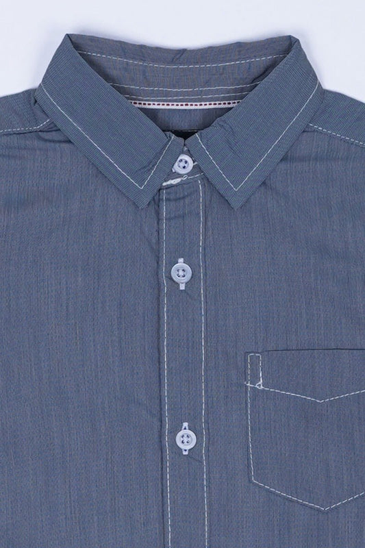 MY CHICCO KIDS PLAIN SHIRT WITH POCKET - Smgarment's